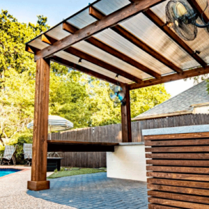 carpinteria pergola de madera a medida montevideo